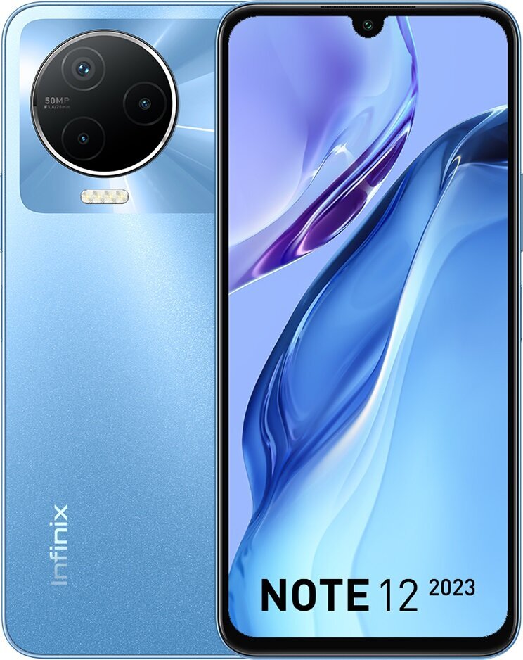 Infinix Note 12 2023 8/128GB Blue hind ja info | Telefonid | kaup24.ee