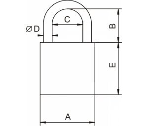 Tabalukk Assa Abloy Y112/40/124/1 цена и информация | Lukud | kaup24.ee