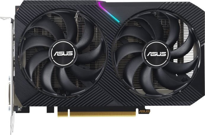 Asus Dual GeForce RTX 3050 V2 OC Edition (DUAL-RTX3050-O8G-V2) цена и информация | Videokaardid (GPU) | kaup24.ee