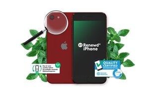 Renewd® iPhone SE (2022) 64GB RND-P26664 Red цена и информация | Apple Телефоны и аксессуары | kaup24.ee