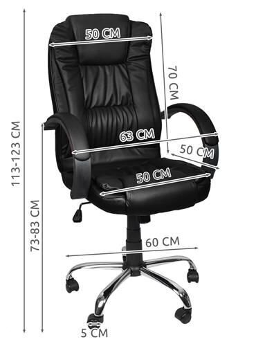 Kontoritool Malatec, ökonahk, must цена и информация | Kontoritoolid | kaup24.ee