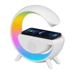 Juhtmevaba laadimisjaam + Bluetoothi ​​kõlar + lamp 3in1 BT2301 цена и информация | Зарядные устройства для телефонов | kaup24.ee