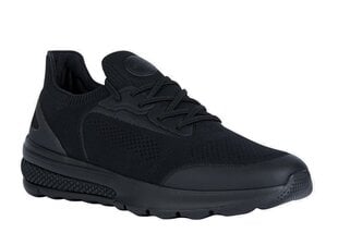 Мужская повседневная обувь GEOX, черная цена и информация | Кроссовки для мужчин | kaup24.ee