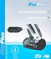 Листы поддержки Proplus 4x XXL для угловых сообщений предлагают дополнительную стабильность для караванов, туристов и туристов - каравановые аксессуары цена и информация | Прицепы и их запчасти | kaup24.ee