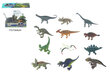 Dinosauruse kujude komplekt Jin, 7-10 cm цена и информация | Arendavad mänguasjad | kaup24.ee