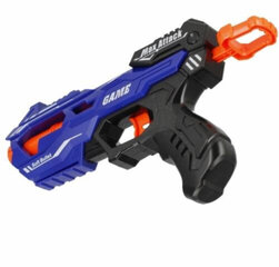 Детский механический пистолет с мягкими пулями Attack force цена и информация | Игрушки для мальчиков | kaup24.ee