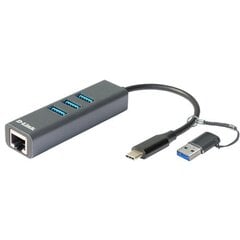 D-Link DUB-2332 цена и информация | Адаптеры и USB-hub | kaup24.ee