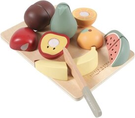 Little Dutch puidust lõigatavad puuviljad hind ja info | Tüdrukute mänguasjad | kaup24.ee