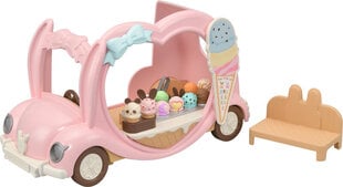 Кукла Sylvanian Families Ice Cream Van  цена и информация | Игрушки для девочек | kaup24.ee