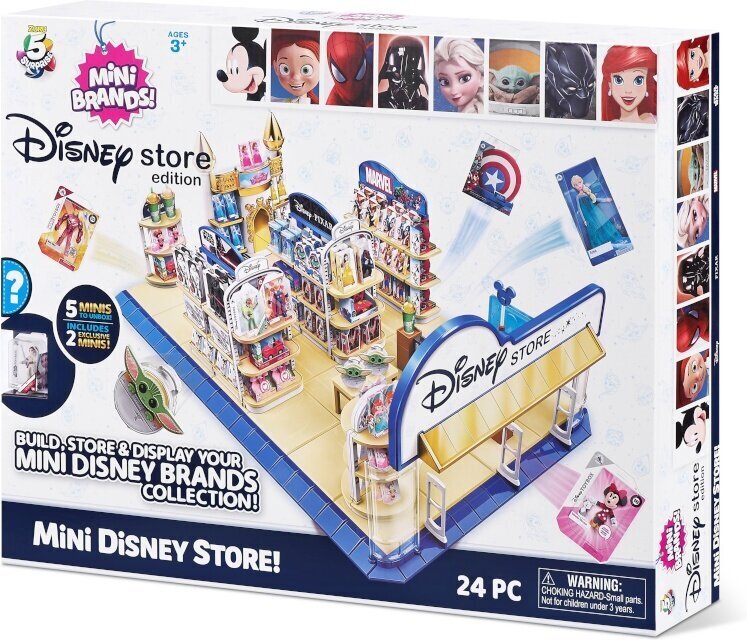 5 Surprise mängukomplekt Mini Disney Store hind ja info | Tüdrukute mänguasjad | kaup24.ee