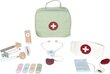 Little Dutch puidust arstikomplekt Doctor's Bag Playset, 13-osaline цена и информация | Tüdrukute mänguasjad | kaup24.ee