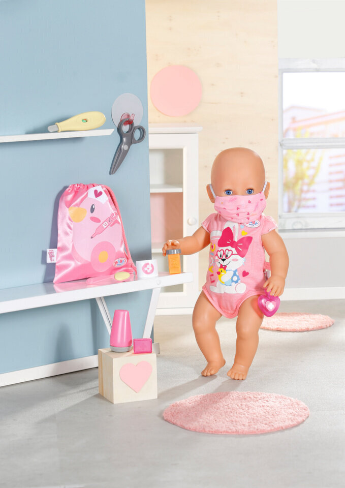 Zapf nukutarvikud Baby Born First aid kit 834091 цена и информация | Tüdrukute mänguasjad | kaup24.ee