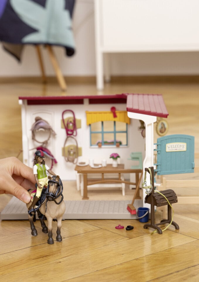 Schleich mängukomplekt Horse Club 42591 Tack Room Extension цена и информация | Tüdrukute mänguasjad | kaup24.ee