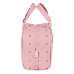 Школьный несессер Glow Lab Hearts Розовый (31 x 14 x 19 cm) цена и информация | Школьные рюкзаки, спортивные сумки | kaup24.ee