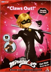 Playmates kostüümi komplekt Miraculous Cat Noir цена и информация | Игрушки для мальчиков | kaup24.ee