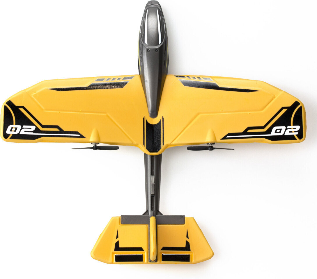Flybotic RC lennuk Hornet Evo, kollane hind ja info | Poiste mänguasjad | kaup24.ee