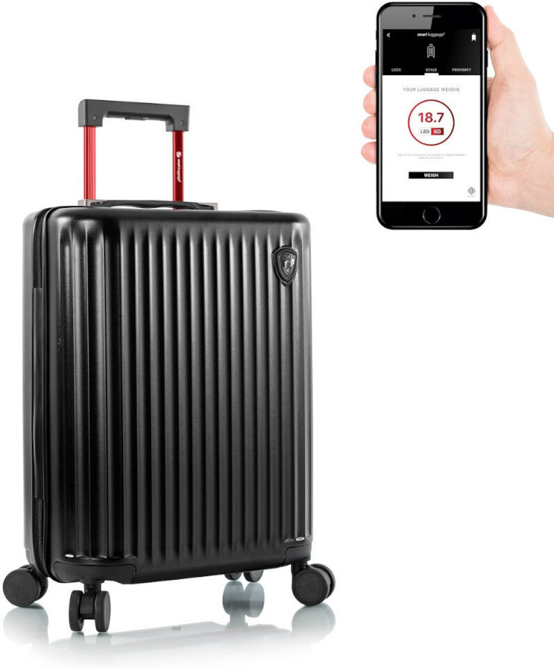 Väike kohver Heys Smart Luggage, S, must hind ja info | Kohvrid, reisikotid | kaup24.ee