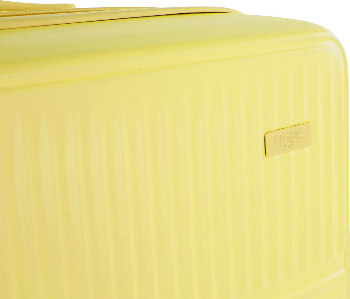Keskmine kohver Heys Pastel Yellow, M, kollane hind ja info | Kohvrid, reisikotid | kaup24.ee