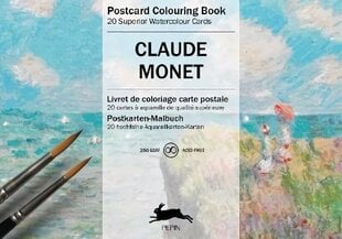 Claude Monet: Postcard Colouring Book цена и информация | Книги о питании и здоровом образе жизни | kaup24.ee