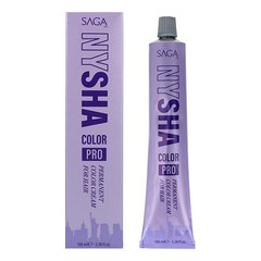 Стойкая краска для волос Shine Inline Saga Nysha Color Pro Nº 7.0, 100 мл цена и информация | Краска для волос | kaup24.ee
