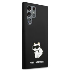 Karl Lagerfeld Liquid Silicone Choupette NFT telefoniümbris Samsung Galaxy S23 Ultra Black цена и информация | Чехлы для телефонов | kaup24.ee