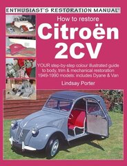 How to Restore Citroen 2cv: Your Step-by-step Illustrated Guide to Body, Trim and Mechanical Restoration illustrated edition hind ja info | Reisiraamatud, reisijuhid | kaup24.ee