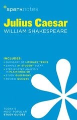 Julius Caesar SparkNotes Literature Guide, Volume 38 hind ja info | Ajalooraamatud | kaup24.ee