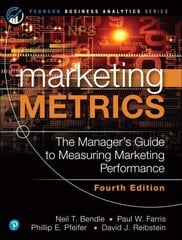 Marketing Metrics 4th edition hind ja info | Majandusalased raamatud | kaup24.ee