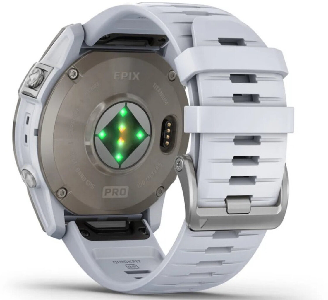 Garmin epix Pro Gen 2 Sapphire Titanium/Whitestone 51mm цена и информация | Nutikellad (smartwatch) | kaup24.ee