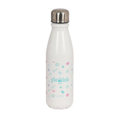 Veepudel Glow Lab Cute doll Sinine (500 ml) hind ja info | Joogipudelid | kaup24.ee