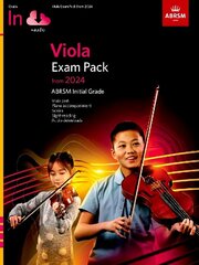 Viola Exam Pack from 2024, Initial Grade, Viola Part, Piano Accompaniment & Audio hind ja info | Kunstiraamatud | kaup24.ee