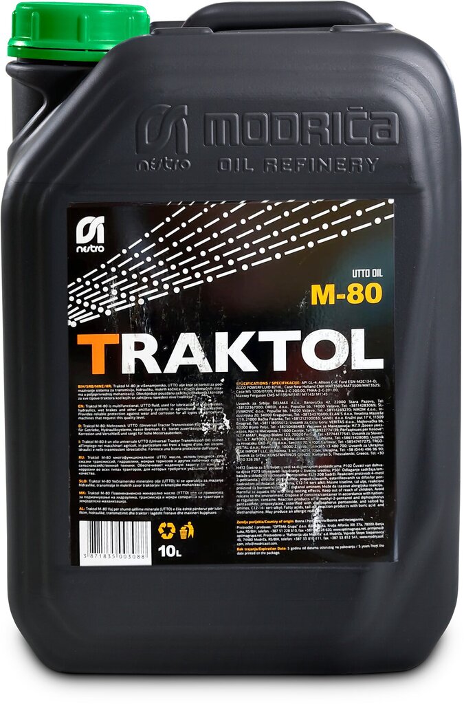 Õli Traktol M-80, 10L hind ja info | Mootoriõlid | kaup24.ee