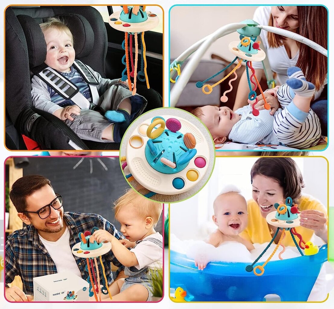 Montessori mini motoorikakeskus beebidele hind ja info | Imikute mänguasjad | kaup24.ee