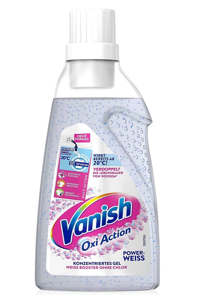 Plekieemaldaja Vanish Oxi Action Laundry Booster Gel, 750 ml цена и информация | Pesuvahendid | kaup24.ee