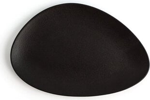 Плоская тарелка Ariane Antracita Треугольный Керамика Чёрный Ø 21 cm (12 штук) цена и информация | Посуда, тарелки, обеденные сервизы | kaup24.ee