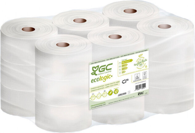 Tualettpaberi Rullide GC ecologic Ø 17 cm (18 Ühikut) hind ja info | WC-paber, majapidamispaber | kaup24.ee