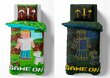 Laste voodipesukomplekt Minecraft, 140x200, 2 osa hind ja info | Beebide ja laste voodipesu | kaup24.ee