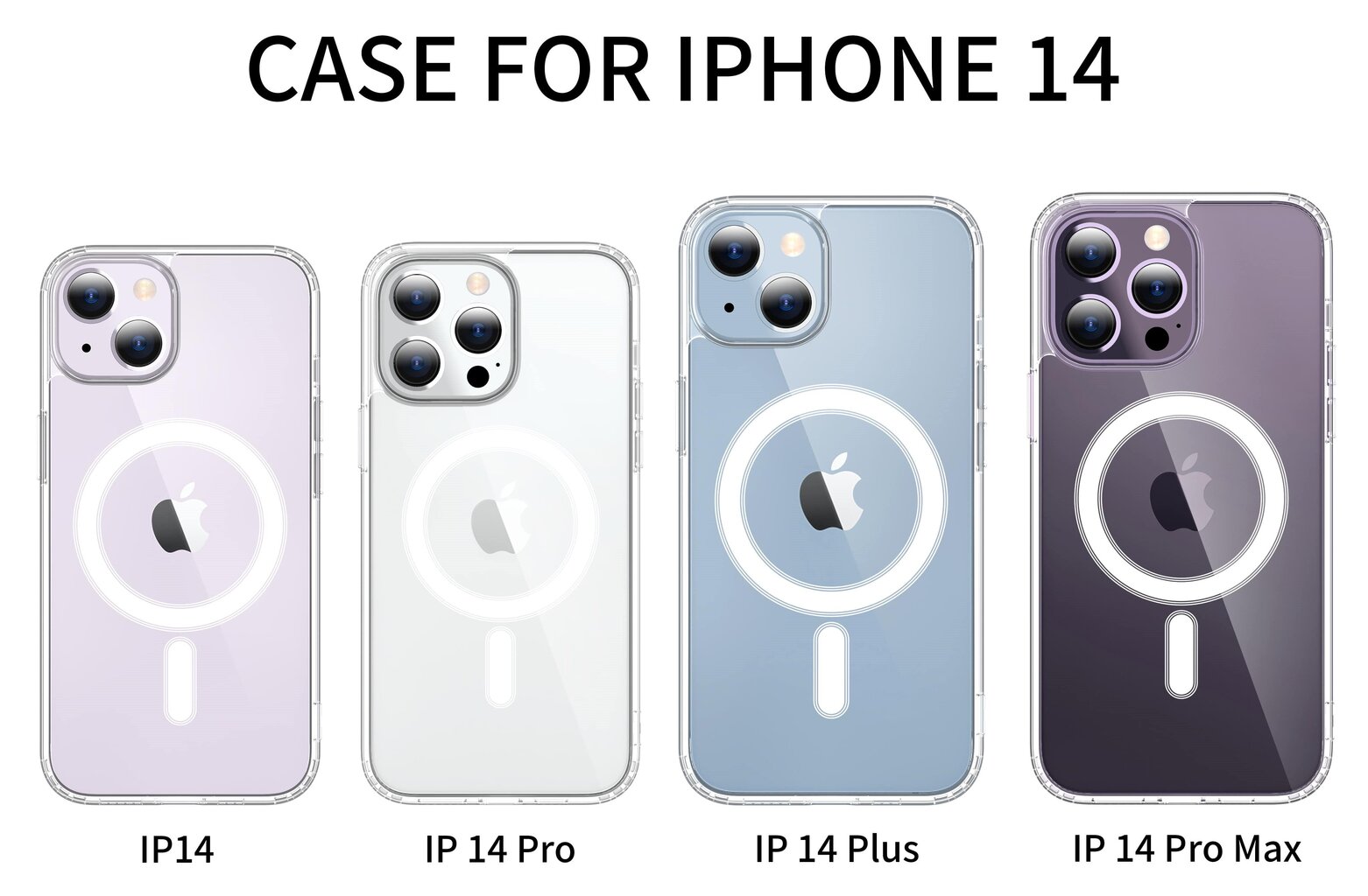 Telefoniümbris MagSafe Apple iPhone 14 Pro, läbipaistev hind ja info | Telefoni kaaned, ümbrised | kaup24.ee