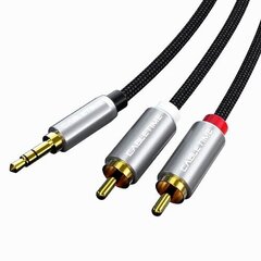 Power Plant 3.5mm - 2x RCA, 1.8m hind ja info | Kaablid ja juhtmed | kaup24.ee