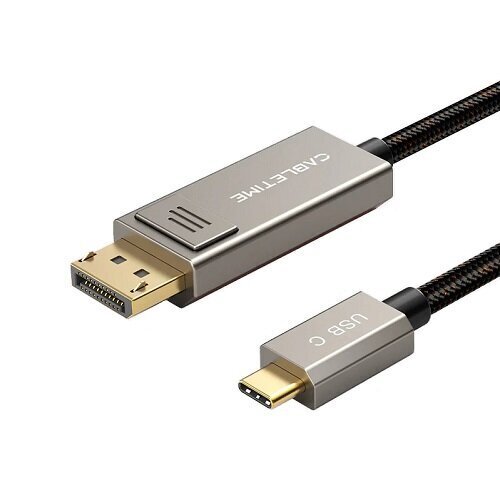 Extra Digital, USB-C/DP, 2 m цена и информация | Kaablid ja juhtmed | kaup24.ee