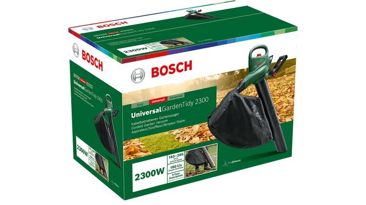 Lehepuhur-imur Bosch Universal GardenTidy 2300 06008B1002 hind ja info | Oksapurustajad ja lehepuhurid | kaup24.ee