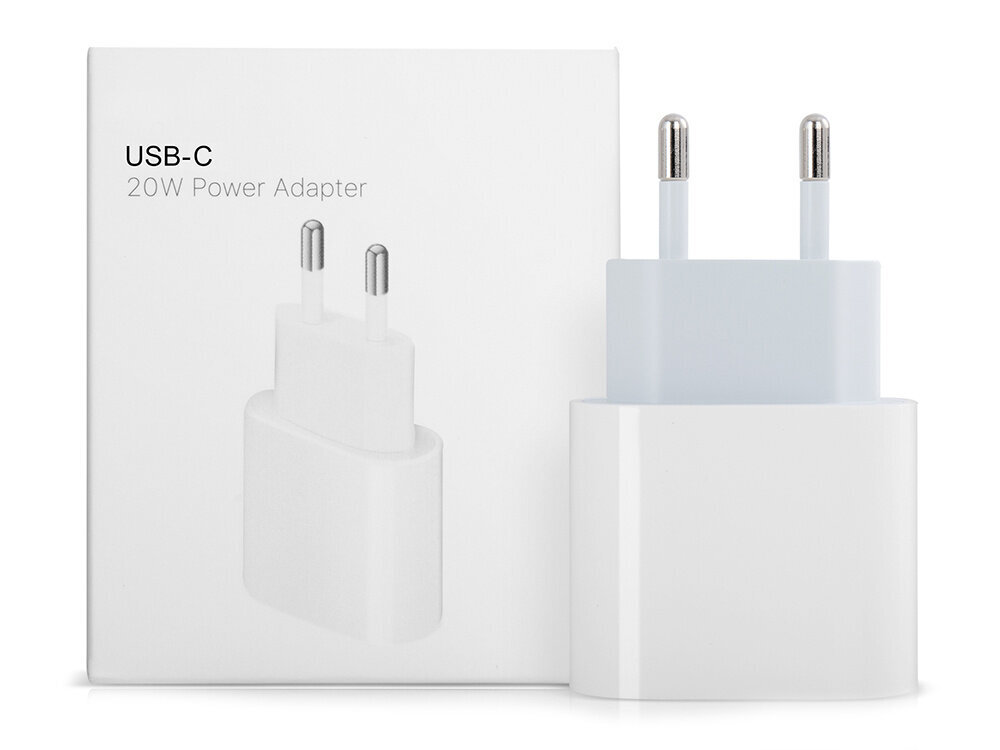 USB-C 20w kiirlaadija hind ja info | Mobiiltelefonide laadijad | kaup24.ee