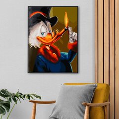 Värvi numbri järgi, Raamis "Geniaalne Duck" Oh Art!, 40x50 cm hind ja info | Maalid numbri järgi | kaup24.ee