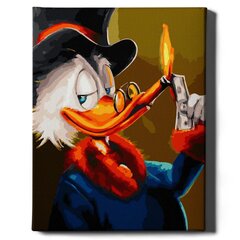 Värvi numbri järgi, Raamis "Geniaalne Duck" Oh Art!, 40x50 cm цена и информация | Живопись по номерам | kaup24.ee