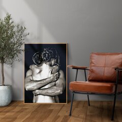 Картина по номерам "Девушка и парень" Oh Art! 40x50 см цена и информация | Живопись по номерам | kaup24.ee