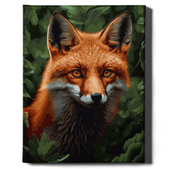Картина по номерам На Раме "Рыжая лиса" Oh Art! 40x50 см цена и информация | Живопись по номерам | kaup24.ee