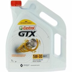 Auto mootoriõli Castrol GTX 5W30, 5 L hind ja info | Castrol Autokaubad | kaup24.ee