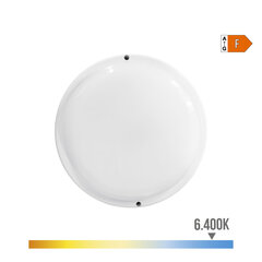 Led Seinavalgusti Edm Ringjas Valge 18 W F 1820 lm (6400 K) hind ja info | Aia- ja õuevalgustid | kaup24.ee