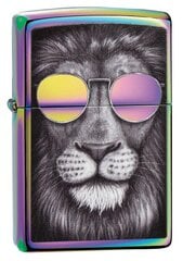 Tulemasin Zippo 151ci407606 Lion In Sunglasses цена и информация | Зажигалки и аксессуары | kaup24.ee