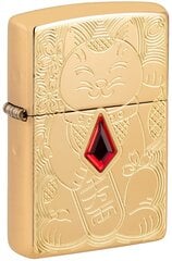 Зажигалка Zippo 49802 Armor™ Lucky Cat Design цена и информация | Зажигалки и аксессуары | kaup24.ee